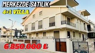 Didimde Emsallerinden Hem Kaliteli Hemde Uygun Fiyata Satılık 4+1 Sıfır Villa / No:225