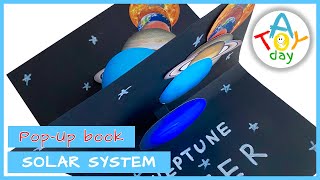 Pop-Up Solar System BOOK | How to make Pop-Up Planets BOOK | Planets Order Craft | 8 Planets for kid