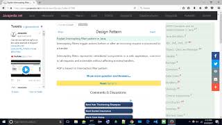 Explain Intercepting Filter pattern in Java. | javapedia.net