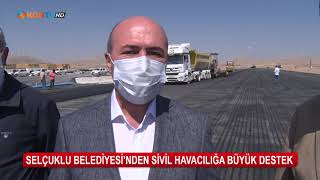 Selçuklu Belediyesi'nden sivil havacılığa büyük destek