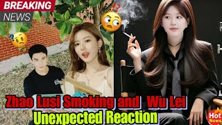 Zhao Lusi Caught Smoking – Wu Lei Shocking Response Has Fans Divided! 🧐🚬