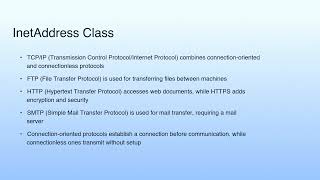 InetAddress Class | Lecture 48: Networking with Java