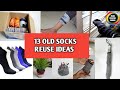 13 New uses for your Old socks | Old socks Reuse ideas | Useful Hacks using old socks