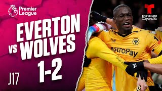 Highlights & Goals: Everton vs. Wolverhampton 1-2 | Premier League | Telemundo Deportes