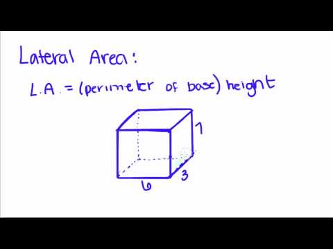 Geometry - 17 - Prisms - Volume, Lateral Area, and Total Area Geometry - 17 - Prisms - Volume, Lateral Area, and Total Area