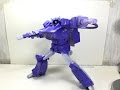 Takara Tomy Transformers Masterpiece Shockwave Destron Laserwave Review