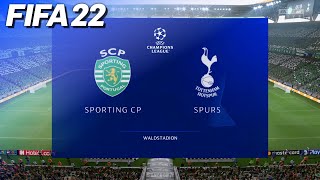 FIFA 22 - Sporting CP vs. Tottenham Hotspur | '22/'23 Champions League