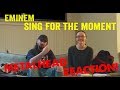 Sing For The Moment - Eminem (REACTION! by metalheads)