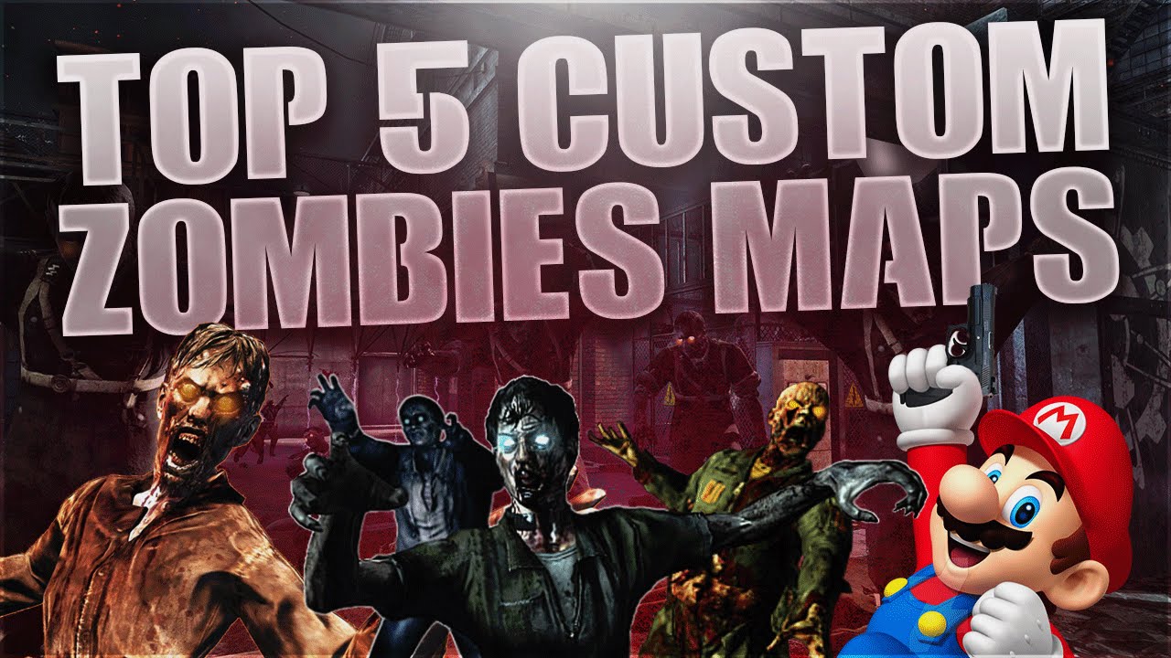 Top 5 "Custom Call Of Duty Zombies Maps" Ever! (WaW Custom PC Zombies ...