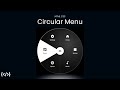 Unique Circular Menu for Navigation | Pure CSS