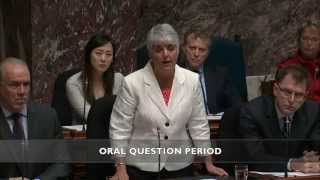 QUESTION PERIOD: BCNDP MLA Carole James asks about gaming policy and role of Lottery Corp CEO