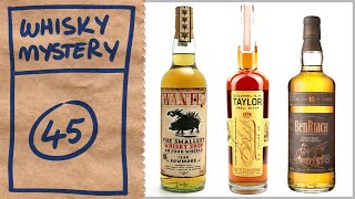 Bowmore 16, Colonel E.H. Taylor, Benriach 10 - Whisky Mystery 45