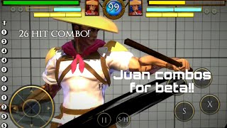 Juan combos!! (sinag fighting game)