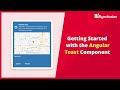 Getting Started with the Angular Toast Component