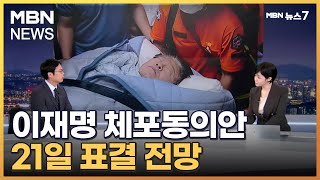 [뉴스추적] 이재명 대표 체포동의안 21일 표결 전망…향후 정국은? [MBN 뉴스7]