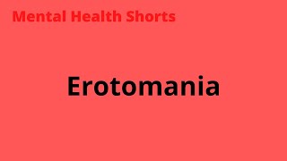 Erotomania #shorts