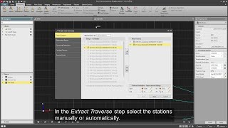 Leica Infinity – Processing Module - How to process a traverse and update setups