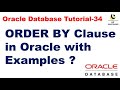 ORDER BY Clause in Oracle with Examples || Oracle Database Tutorial || Database interview question