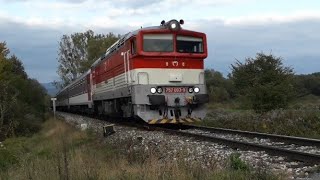 ZSSK 757 003-9  R 816 In Rožnava, Slovakia