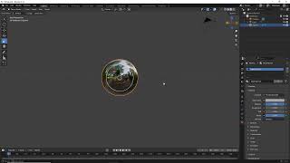 how to make a metallic ball in blender