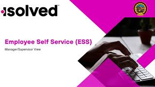 iSolved - Manager and Supervisor Training