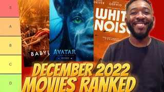 Best and Worst Movies I Watched of December 2022 Ranked | Tier List
