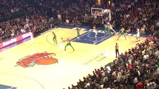 NBA観戦 「New York Knicks 対 Boston Celtics」