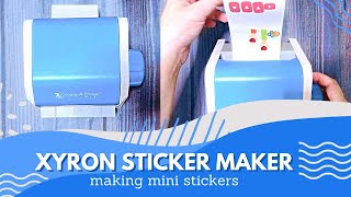 Making Tiny Stickers with XYRON || Product Review