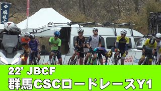 22' JBCF 群馬CSCロードレース Y スタート・フィニッシュ