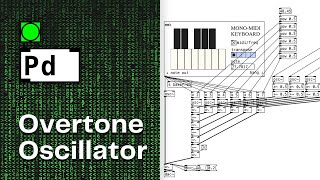 Overtones Oscillator based on Additive Synthesis | Pure Data Tutorial