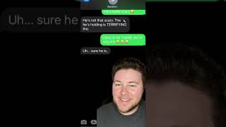 Scary Texts Texting Random Numbers Shorts