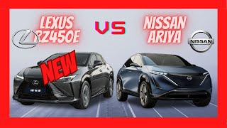 Lexus RZ 450e 2023 vs Nissan Ariya 2022 Video \u0026 Specs Comparison