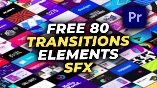 Transitions, Elements & SFx for Premiere Pro