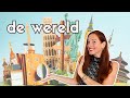 COUNTRIES, INHABITANTS and LANGUAGES in Dutch: the WORLD! #learndutchwithkim