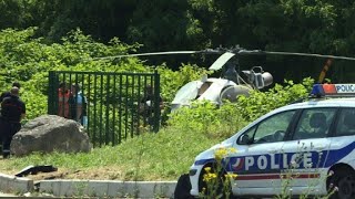 French police finds helicopter used in gangster's escape