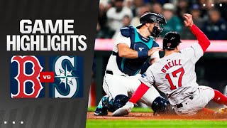 Red Sox vs. Mariners Game Highlights (3/28/24) | MLB Highlights