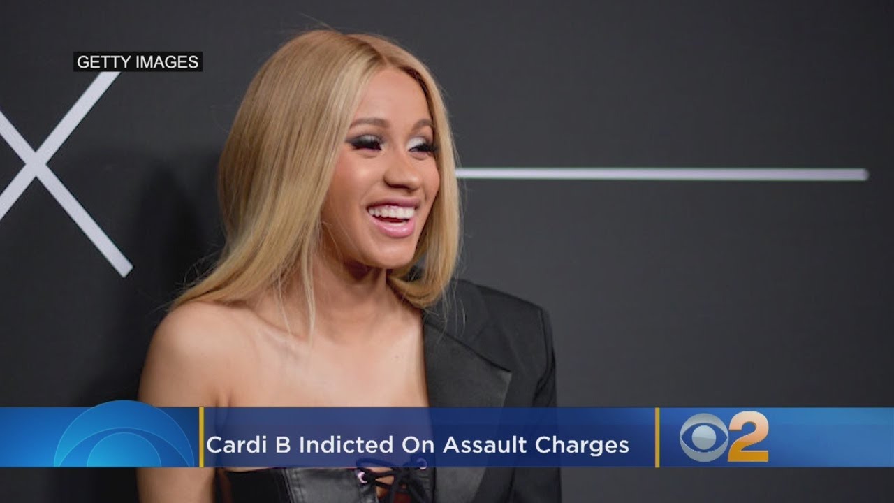 Cardi B Indicted On Assault Charges, Upgraded From Misdemeanor - YouTube