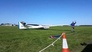 K21 glider winch launch at Pocklington