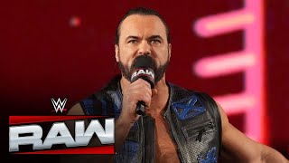 Drew McIntyre wants to stop Roman Reigns at Royal Rumble: Raw, Jan. 13, 2025