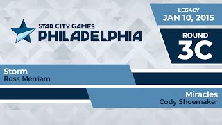 SCGPHILLY: Round 3c - Ross Merriam vs Cody Shoemaker | Legacy