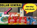 Dollar General One Day Deal | Plus a glitch