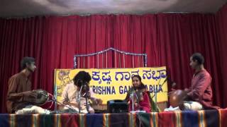 K J Dileep and Mysore Sangeeta Dileep, Vatapi Ganapatim   Violin Duet