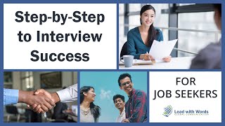 Step-by-Step to Interview Success | Webinar for Job Seekers