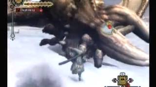 【MH3】上位ディアブロス太刀ソロ10分針討伐