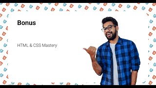 Bonus | HTML & CSS Mastery | Full Stack Development – Module 1