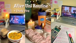 📒NIGHT STUDY VLOG + after uni 🏫*Aesthetic* vlog Bangladeshi🇧🇩Unboxing🕯️