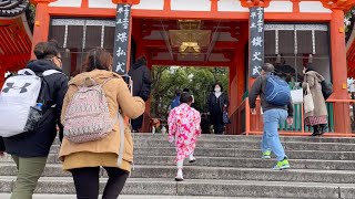 京都八坂神社をご案内😊🙏2023年の開運祈願をする！