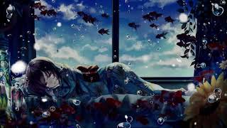 Relaxing music with piano and rain🎵, Sleep music for the night☁Insomnia music