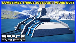 Building an ICE HARVESTER Part 4 - THE GOOD THE BAD and THE UGLY! - SPACE ENGINEERS Survival - Ep 36