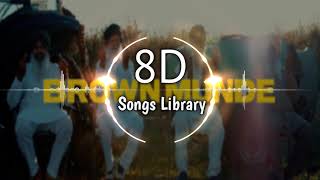 BROWN MUNDE - AP DHILLON |8D Audio| 8D Songs Library | USE HEADPHONES